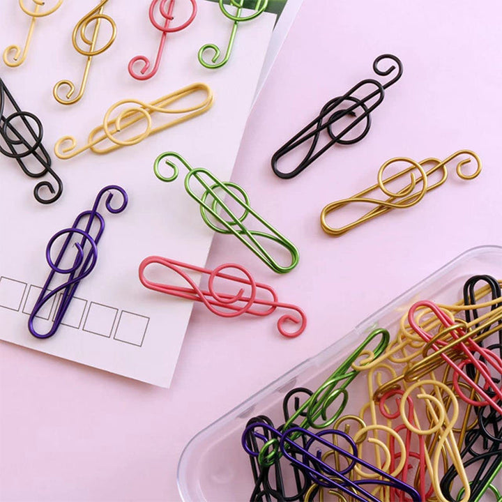 BowLift | Music Multicolored Paperclips made of Metal