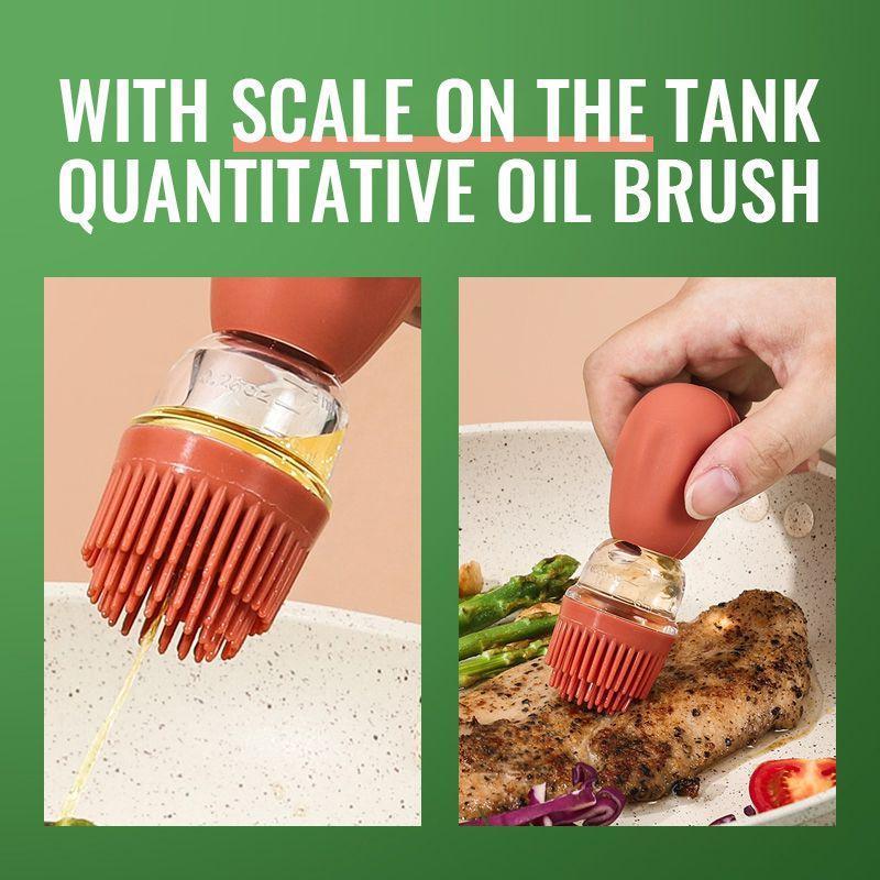 Kitchen Oil Bottle with Brush | Bowlift