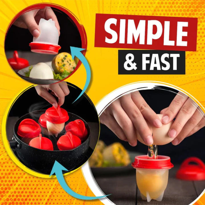 BowLift | Non-stick Silicone Egg Boiler
