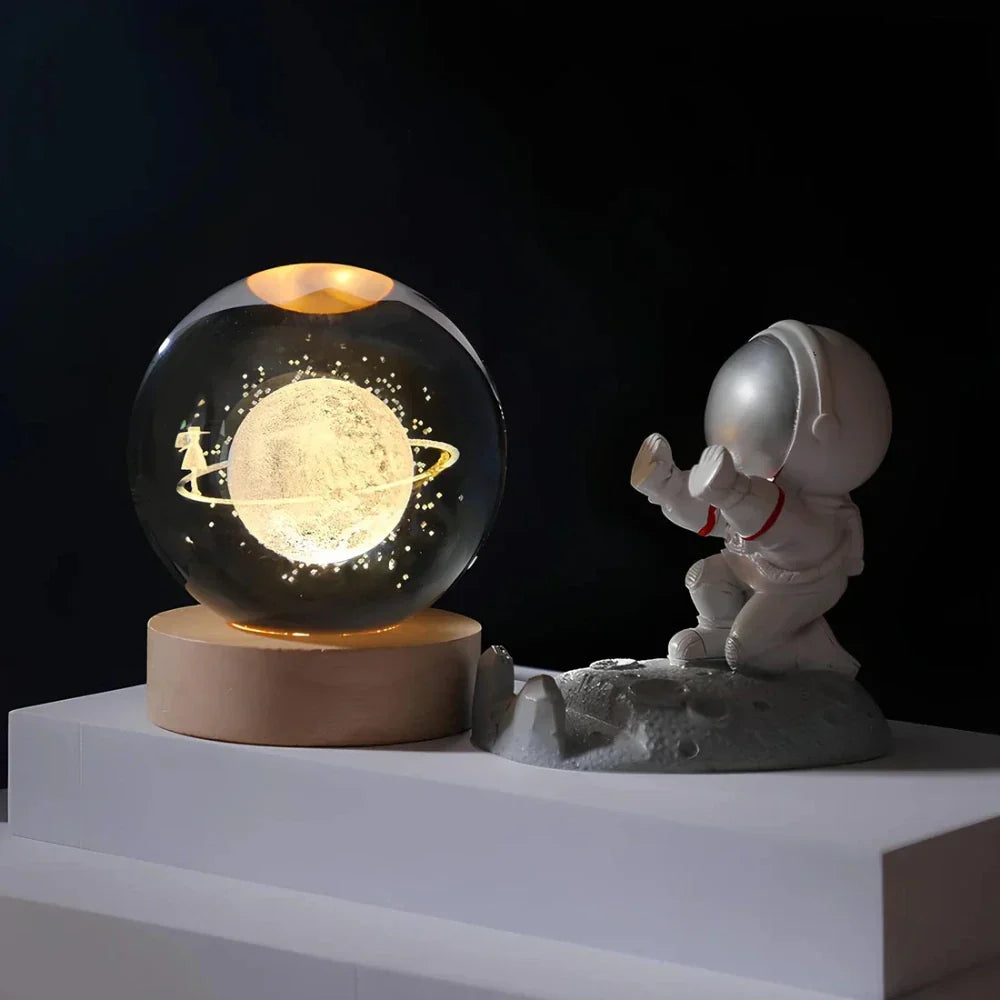 BowLift | 3D Engraved Crystal Ball - Celestia