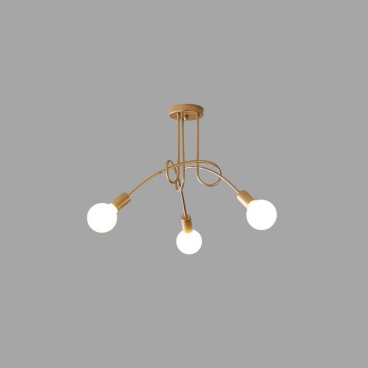 BowLift | Vintage LED Ceiling Lamp in Antique Design