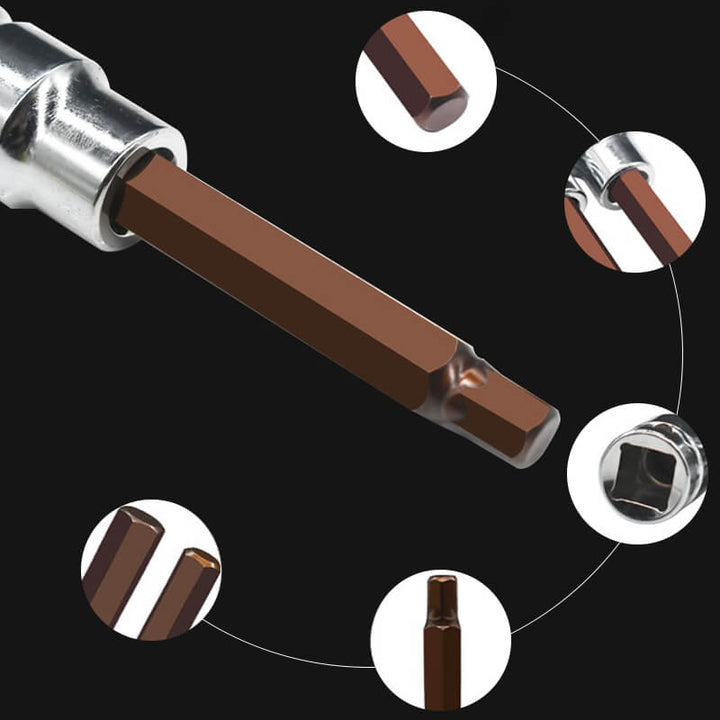 BowLift | Hexagon twelve point screwdriver socket head