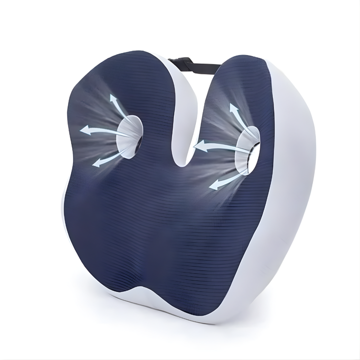 BowLift | Seat Cushion Memory Foam Orthopedic Pressure Relief Adjustable