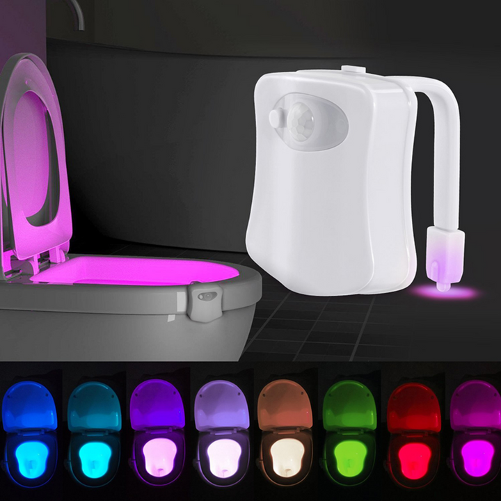BowLift | See Where You Pee | LED Toilet Lighting with Motion Sensor