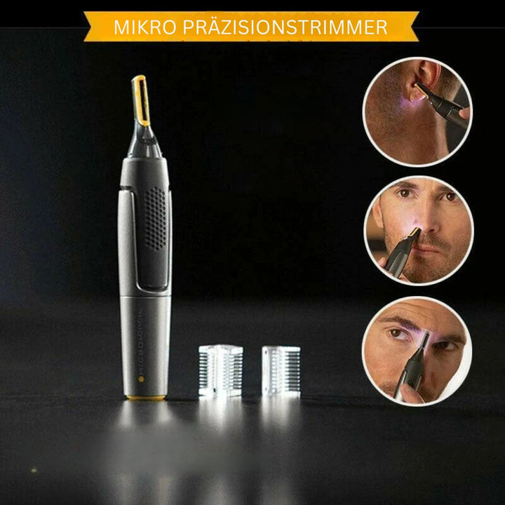PrecisionEdge Face Trimmer with LED Light and Ergonomic Design | Bowlift
