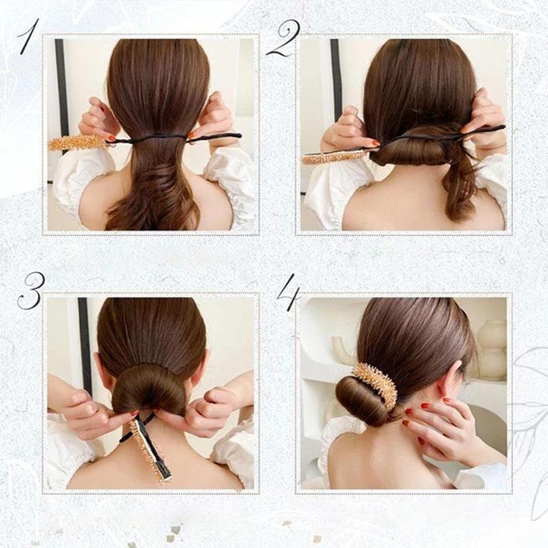 BowLift | Rhinestone Easy Bun Maker