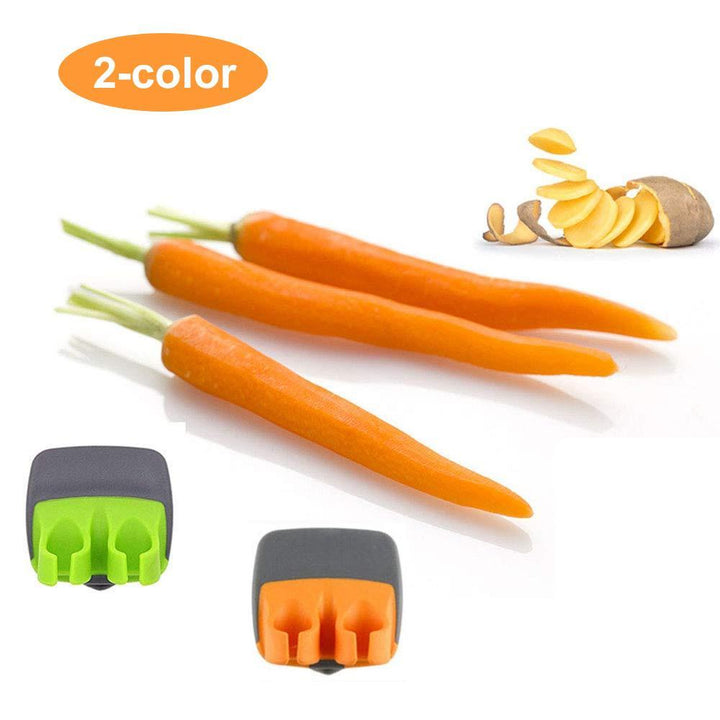 Two finger shaved fruit peeler | Bowlift