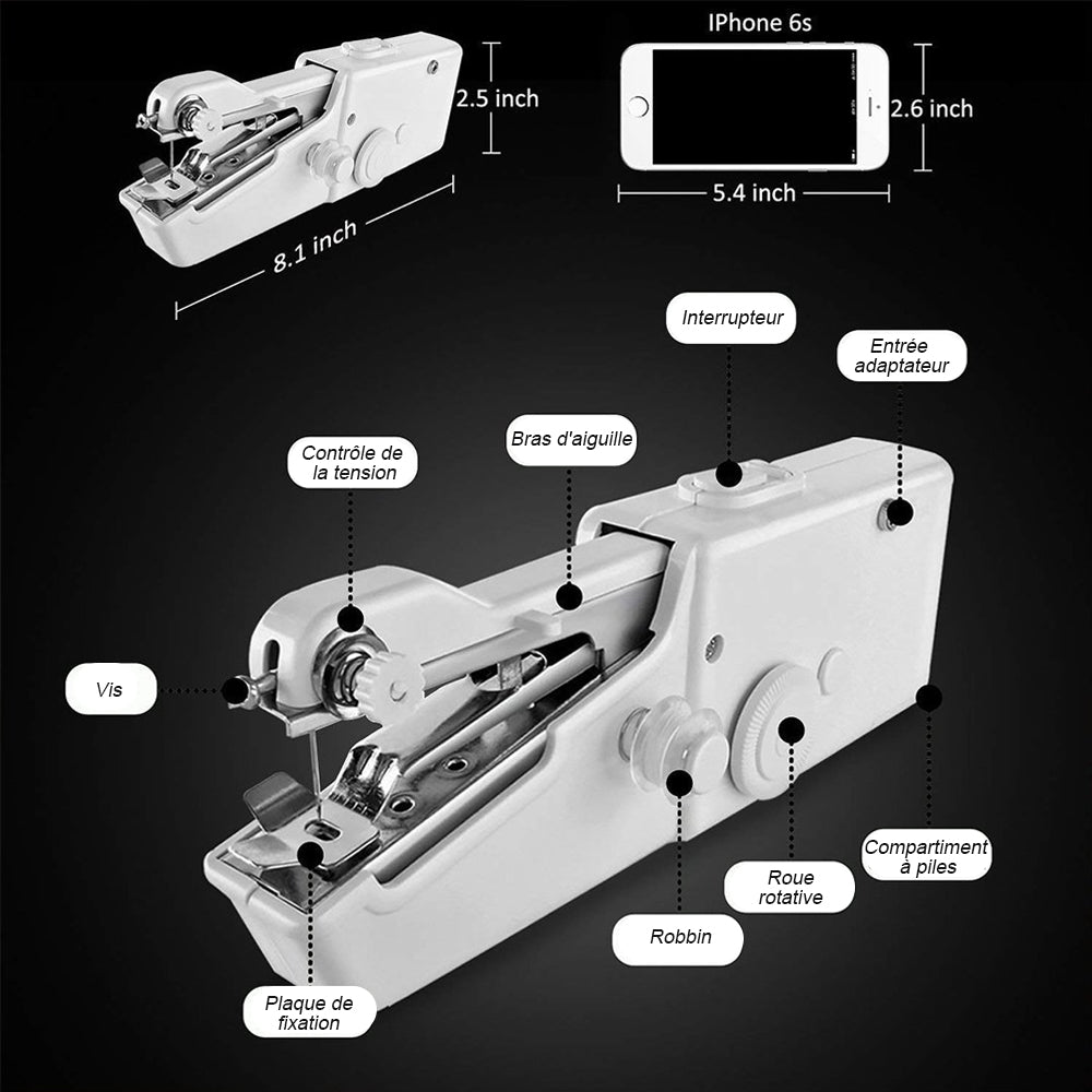 Ciaovie Mini portable sewing machine | Bowlift