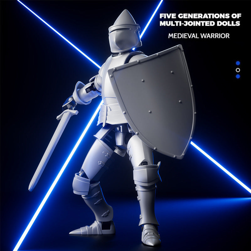 BowLift | DIY Medieval Warrior Strong Magnetic Removable Articulated Doll