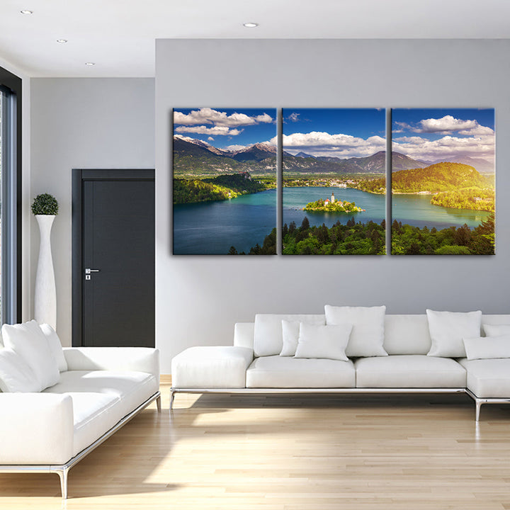 Peace Of The Land 3 Piece - Canvas Wall Art Painting | Bowlift
