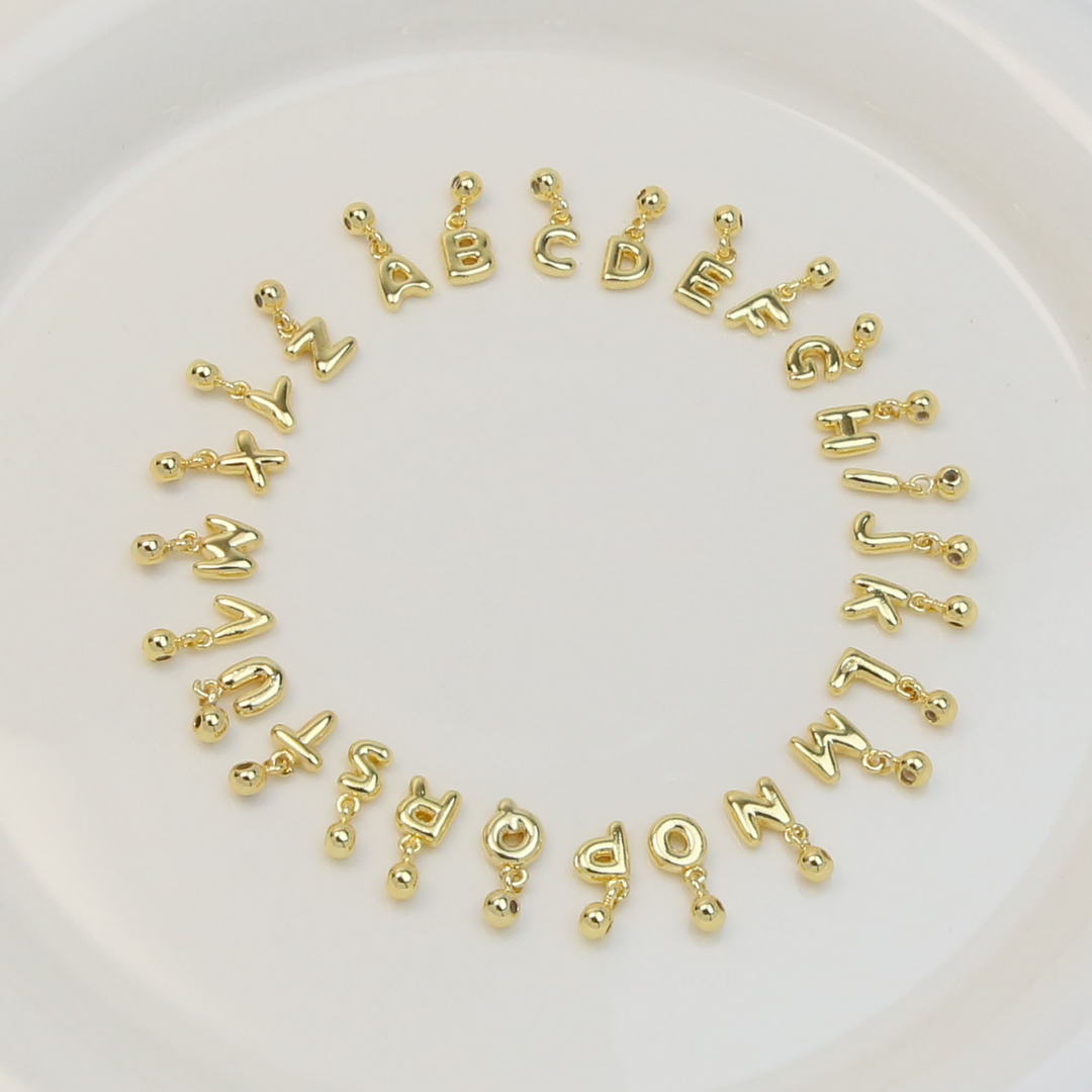 BowLift | Dainty Satellite Bubble Letter Name Necklace