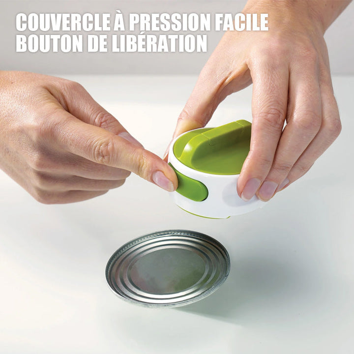 Stainless Steel Can Opener with Comfort Grip | Bowlift