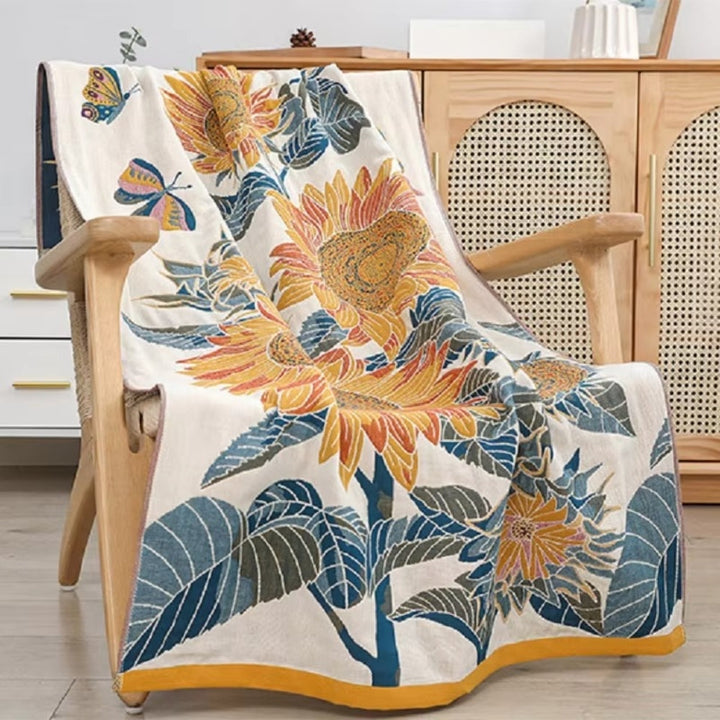 BowLift | Savanna Bloom Cotton Bath Towel