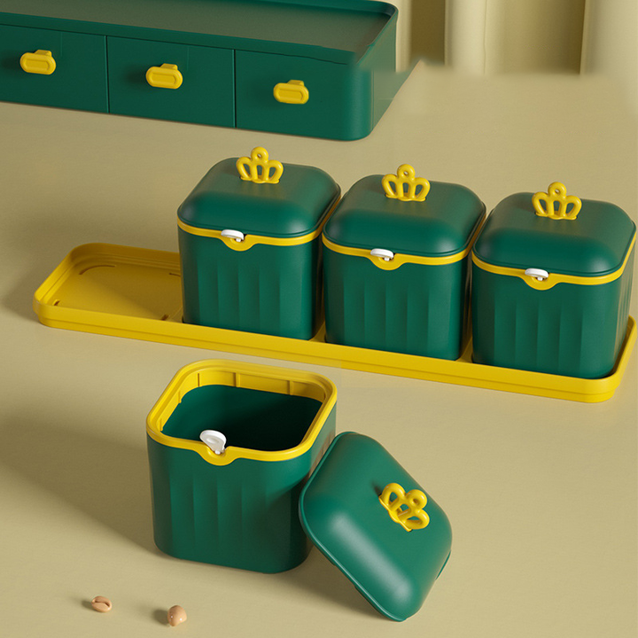 Double spice box set with drawers | Bowlift