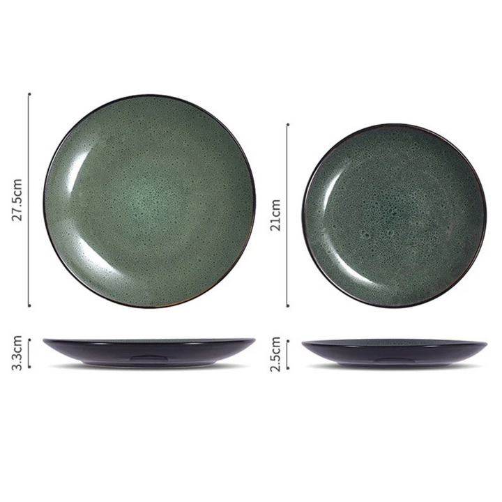 Coimbra Glaze 5-Piece Dinnerware Set Bowlift