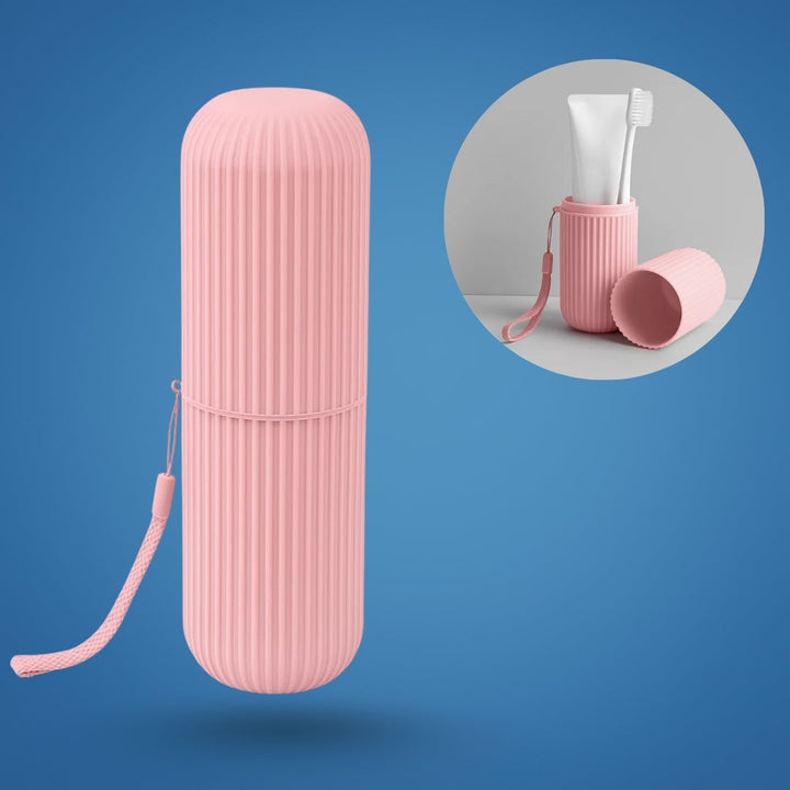 Mouthwash Cup Included – Compact Dust‑proof Design – Hygienic Oral Care for Travel & Holidays Bowlift