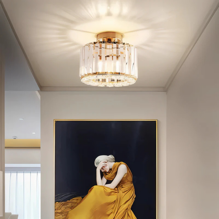 BowLift | Luxury Crystal Ceiling Lamp | Radiant Ceiling Lighting
