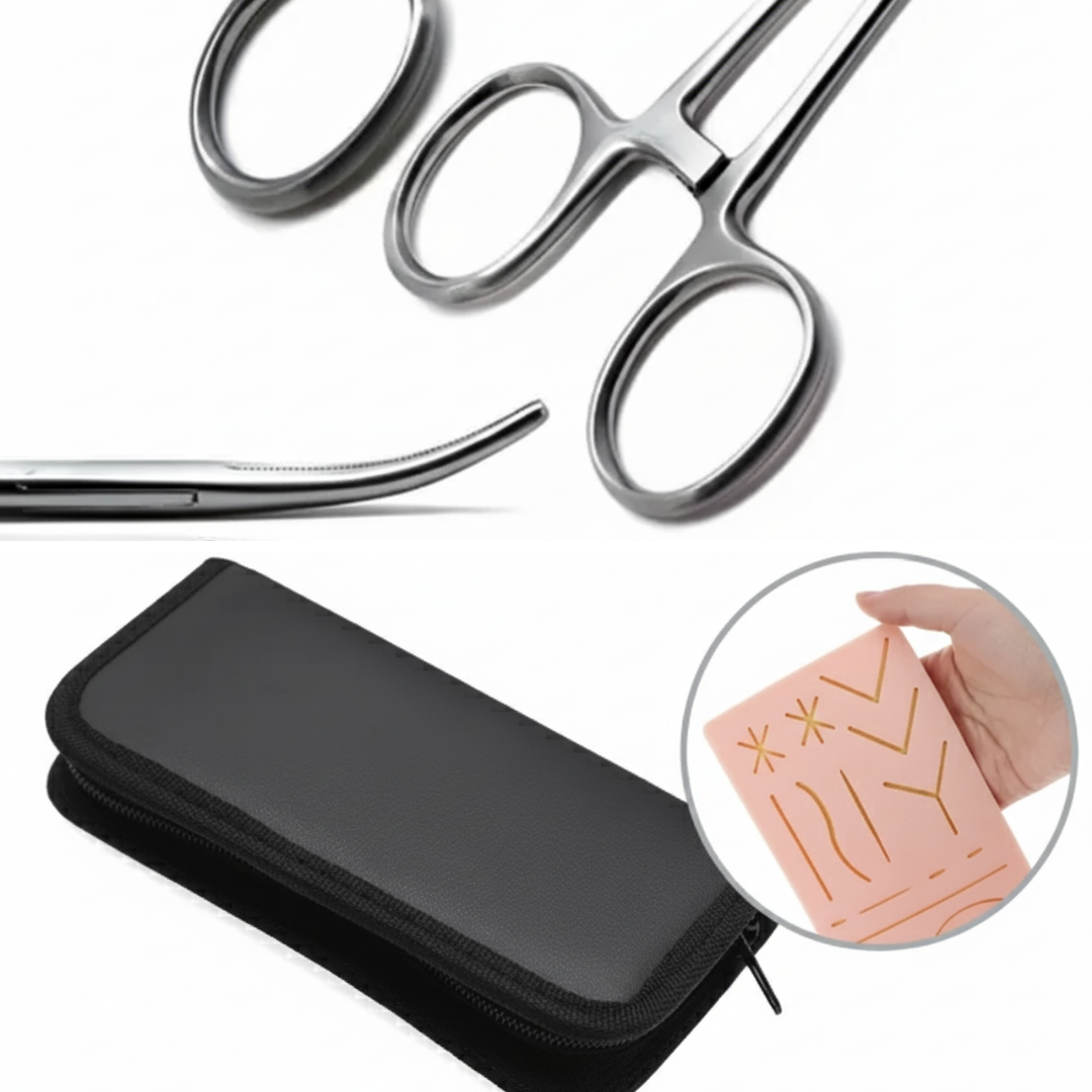 Durable Multi-Layer Silicone Pad with Tools – Tear-Resistant Reusable Training for Medical Students Bowlift