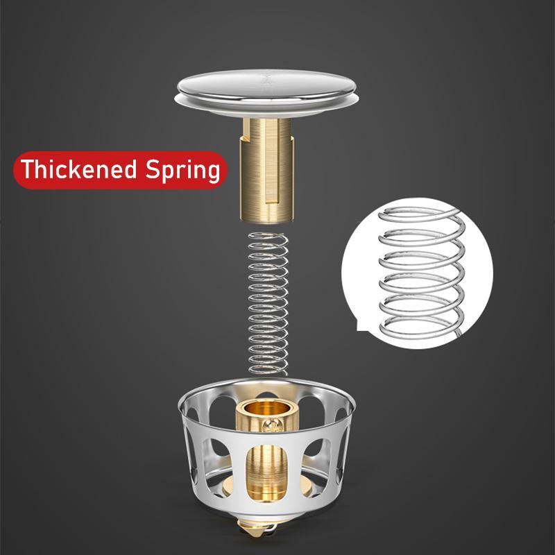 Universal Stainless Steel Pop-up Drain Filter | Bowlift