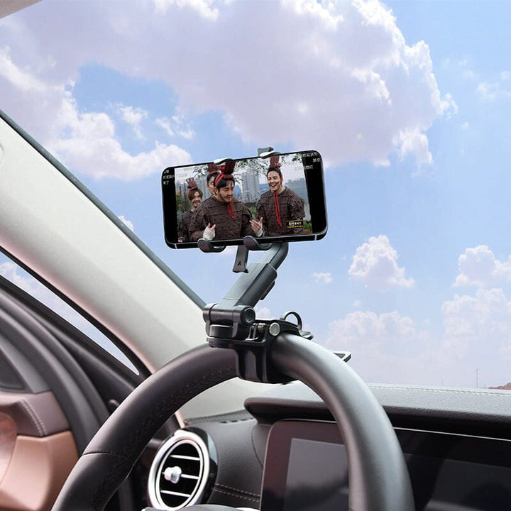 BowLift | Multifunctional Dashboard and Sun Visor Phone Holder