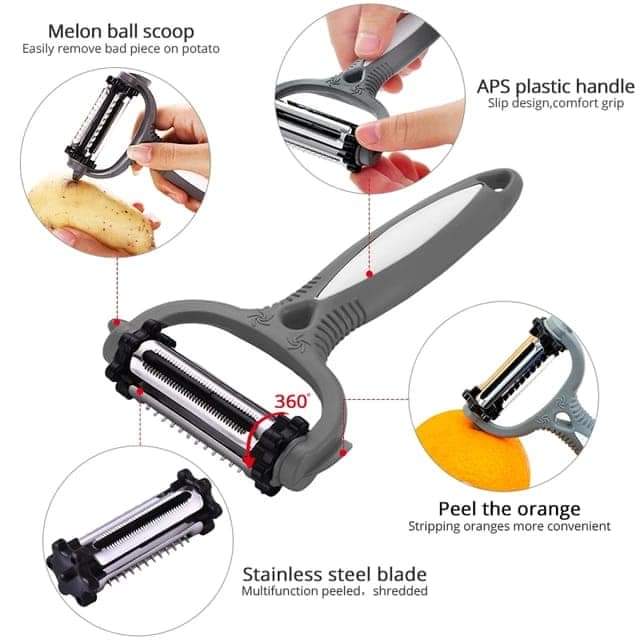3 in 1 Vegetable Peeler Bowlift