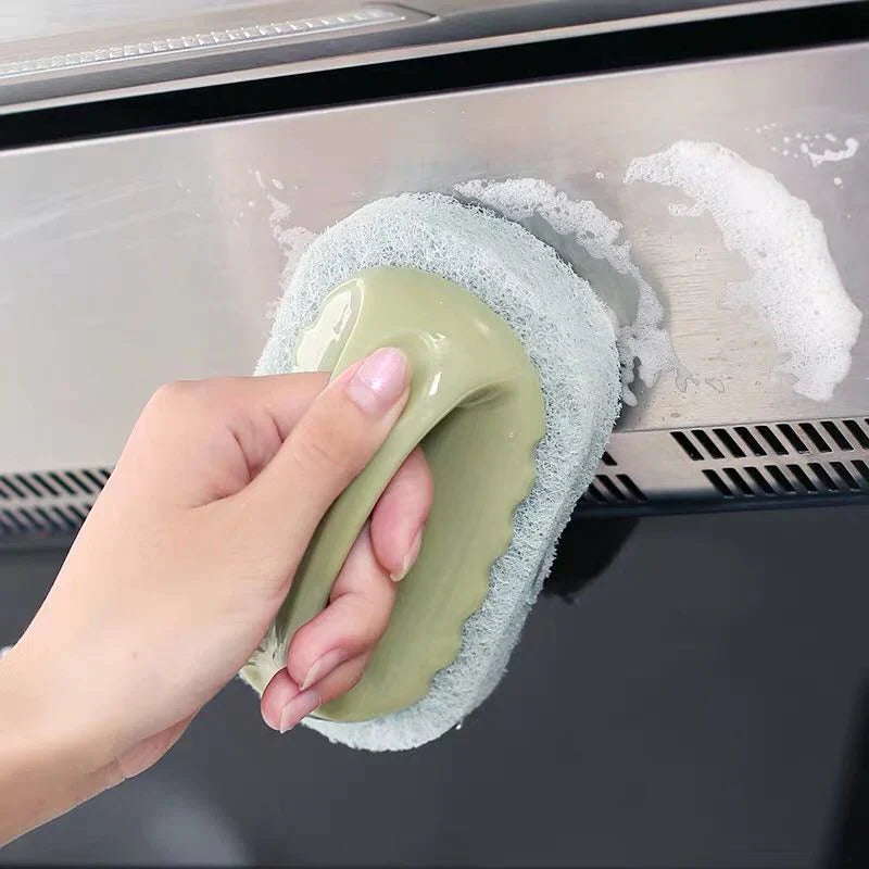 Multipurpose Sponge Brush With Easy Handle Bowlift