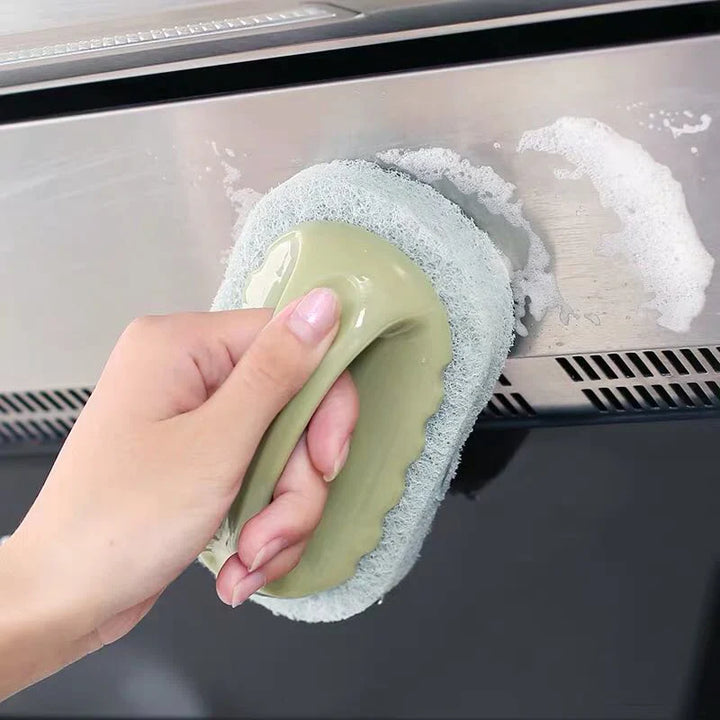 Multipurpose Sponge Brush With Easy Handle Bowlift