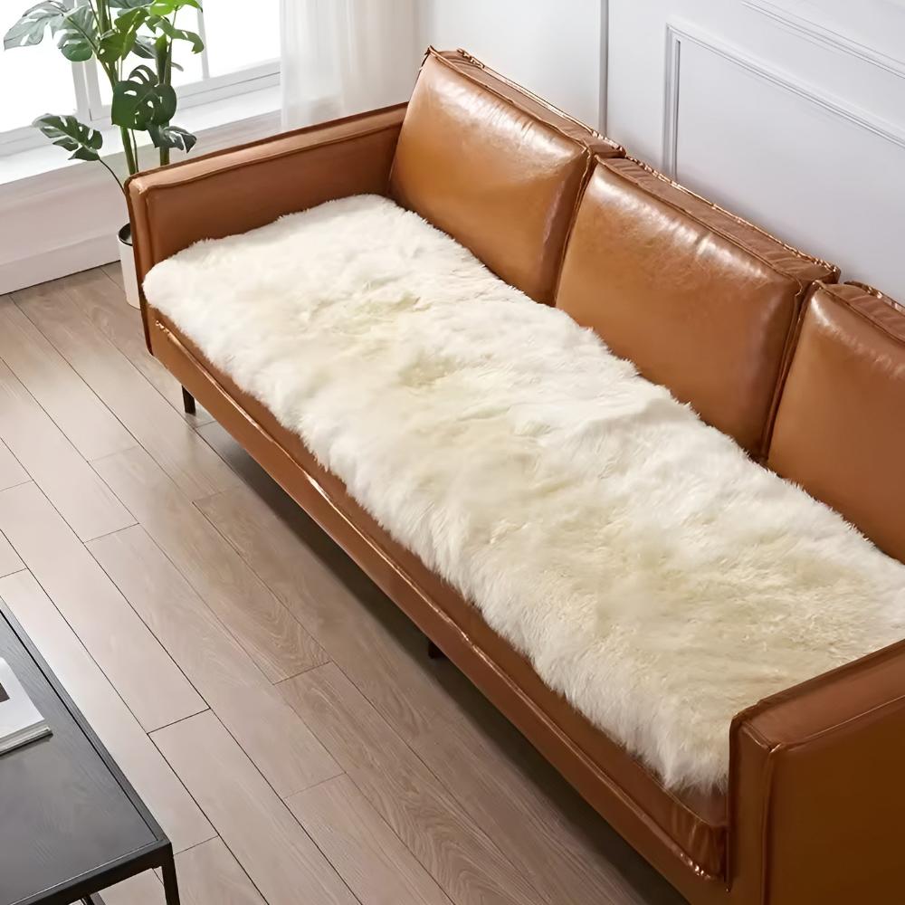 BowLift | Faux Fur Plush Couch Cover