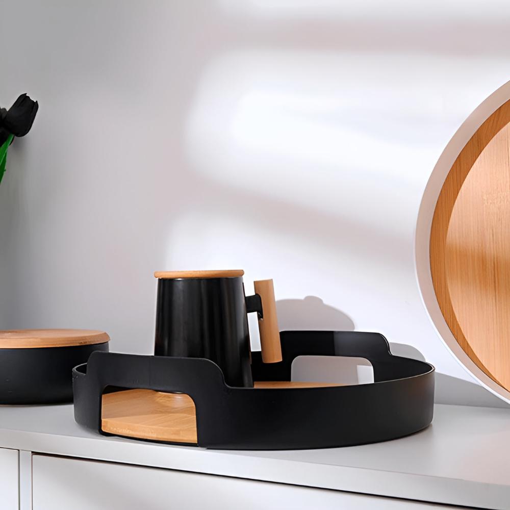 BowLift | Kaia Modern Bamboo Tray