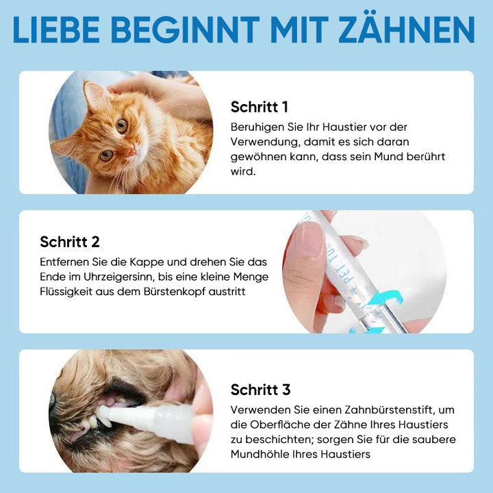 New improved toothbrush pen for pets | Bowlift