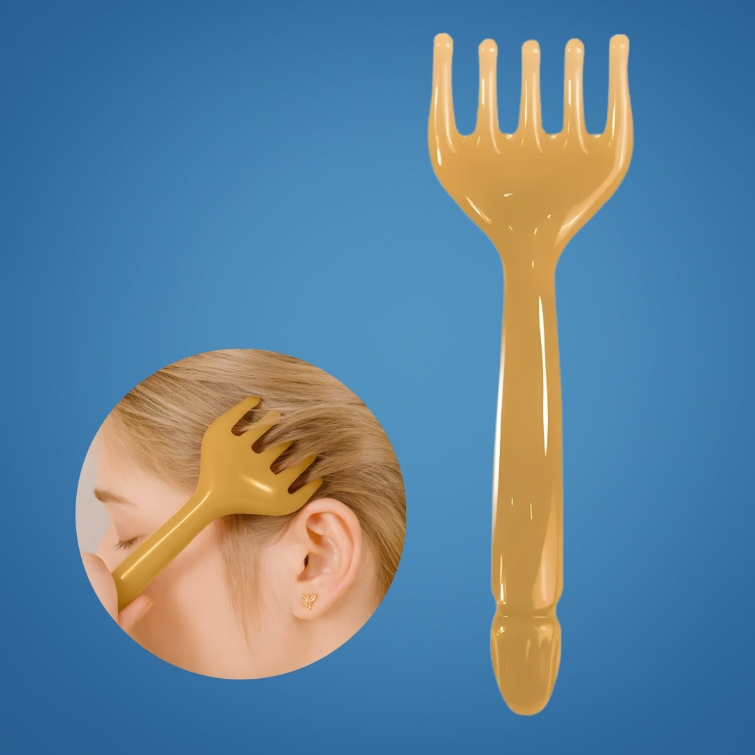 Boost Hair Growth – Silicone Bristles – Tangle-Free Comfort – Improve Circulation – At-Home Care Bowlift