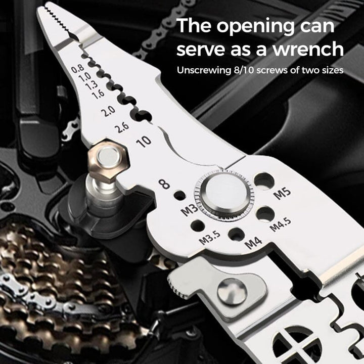 BowLift | Multifunctional Wire Stripper Crimper Cable Cutter Pliers