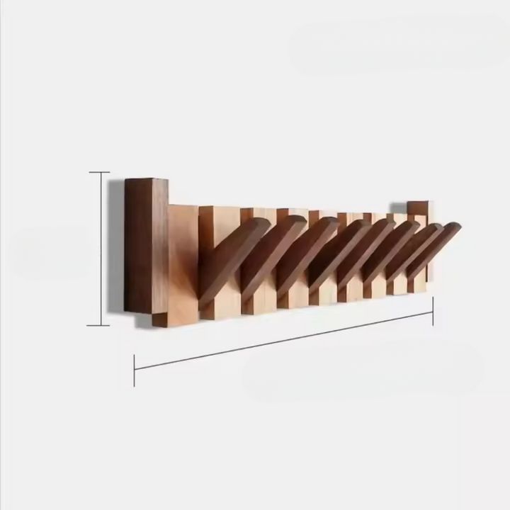 BowLift | Wooden Coat Hook in Piano Key Design for the Hall
