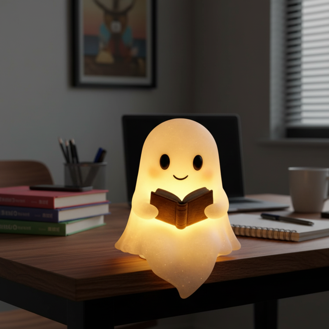 NachtGeest Lamp – Handmade Decorative Night Lamp with Warm Light | Bowlift