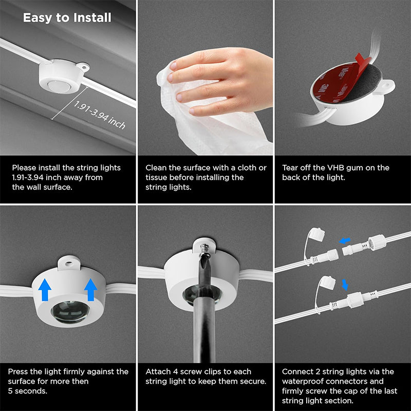 BowLift | Phantom Waterproof Intelligent Control Eave Light