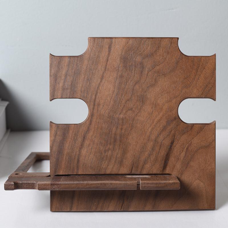 BowLift | Wood Desktop Storage Container
