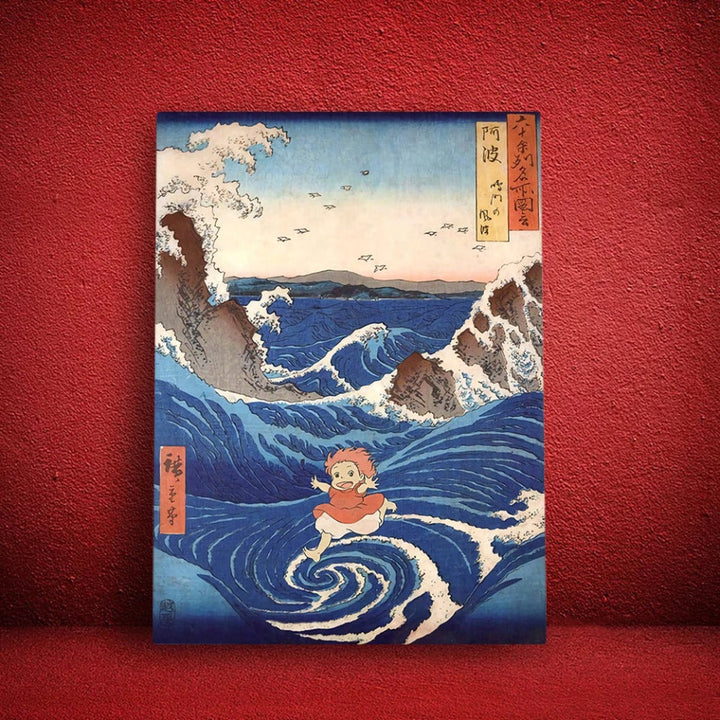 Running On Water - Canvas Wall Art Painting | Bowlift