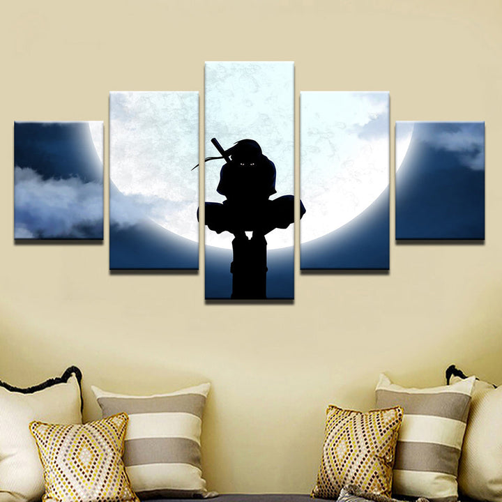 Secret Ninja 5 Piece - Canvas Wall Art Painting | Bowlift