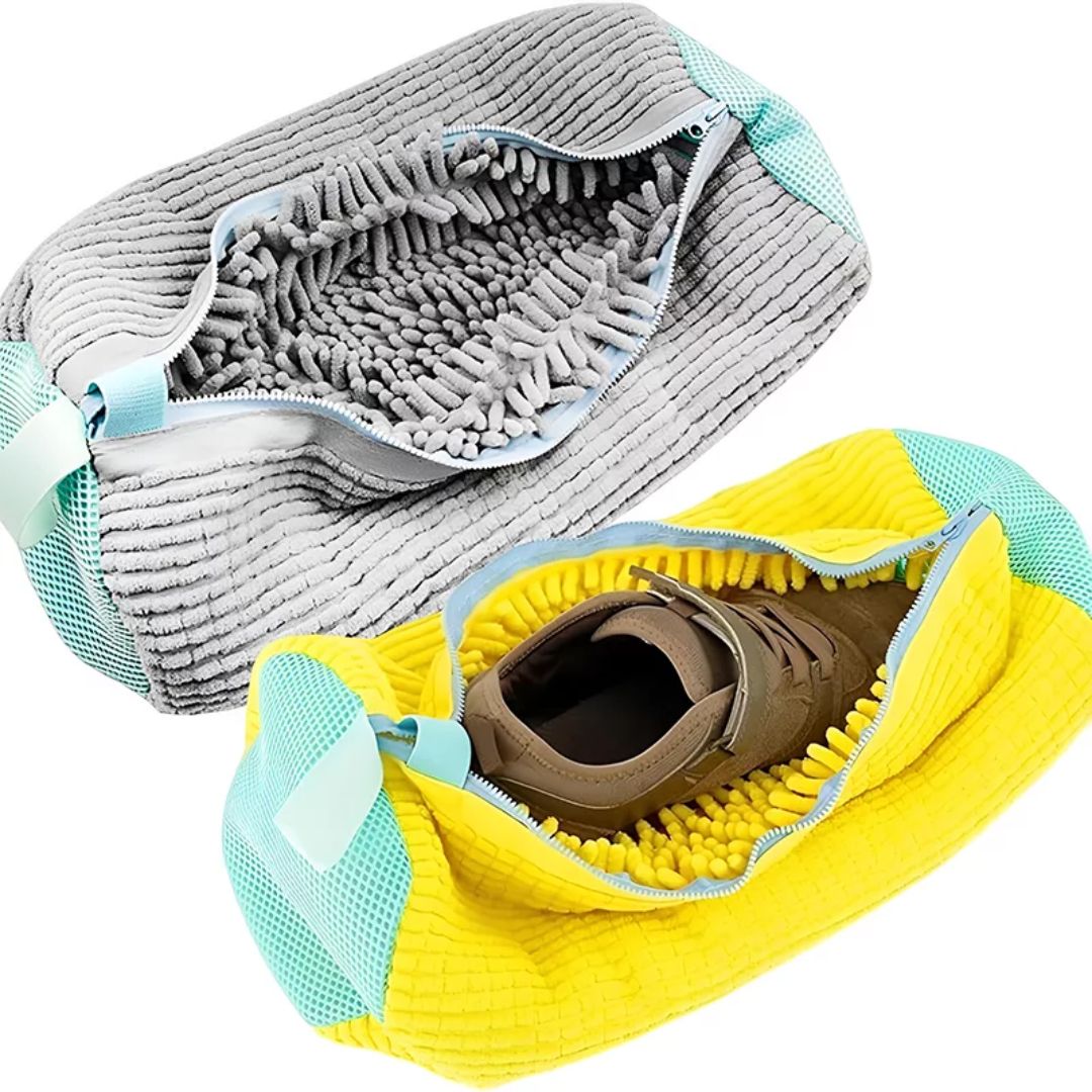 ShoeGuard | Shoe Washing Machine Bag – Protective Cushioning – Mesh Fabric – Trainer Care Bowlift