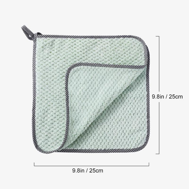 Ultra-Absorbent Microfiber Dishcloths (5 PCs) | Bowlift