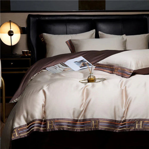 BowLift | Luxury Satin Cotton Duvet Cover Set for Bedroom