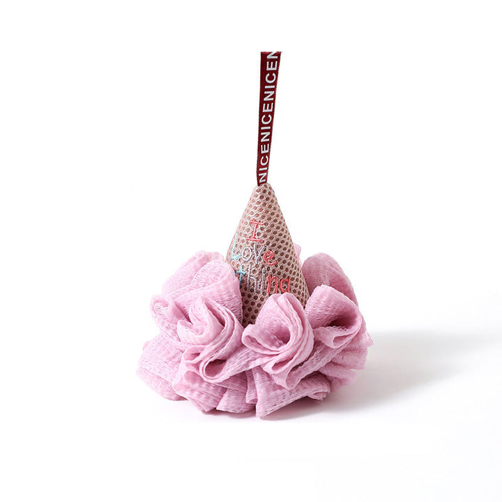 Bath Ball Cute Ice Cream Scrub Towel | Bowlift