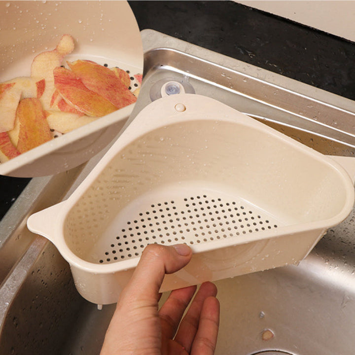 Triangular Sink Drain Basket | Bowlift