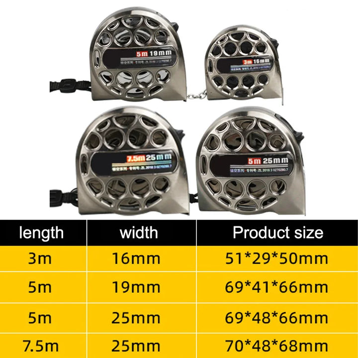 BowLift | Stainless Steel Anti-Corrosion Expandable Metric Ruler