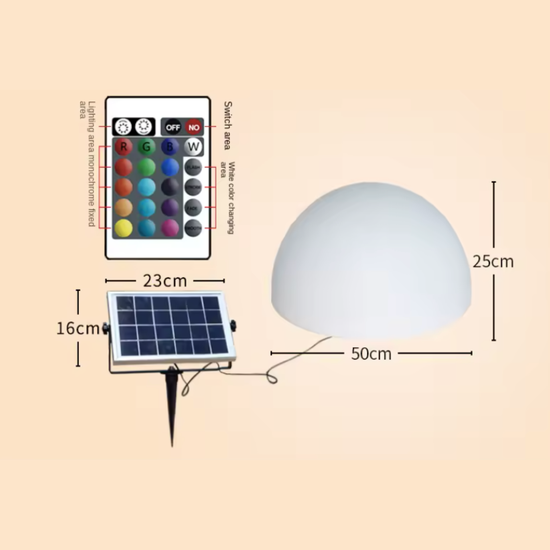 Solar Dome Light Bowlift