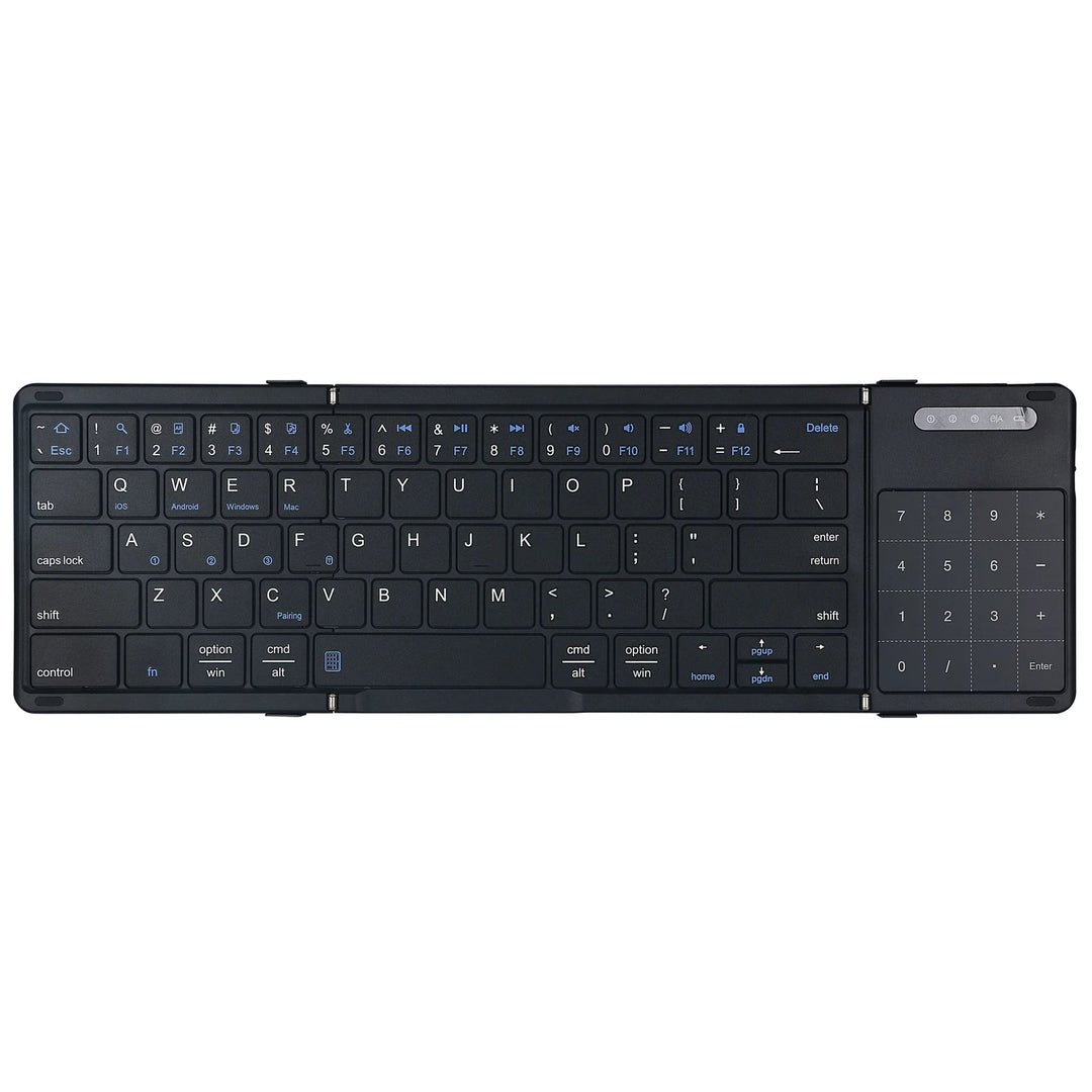 BowLift | Wireless Portable Slim Smart Tri-Fold Bluetooth Keyboard