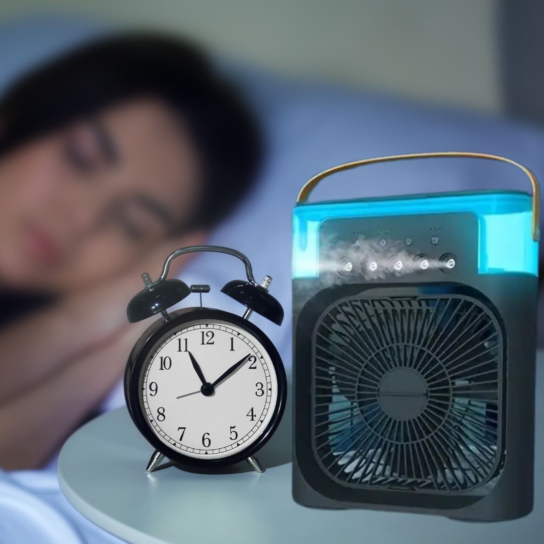 3-in-1 Air Cooler Humidifier | Portable, Adjustable Fan Speeds & Ideal for Bedrooms, Offices & Small Spaces | Bowlift