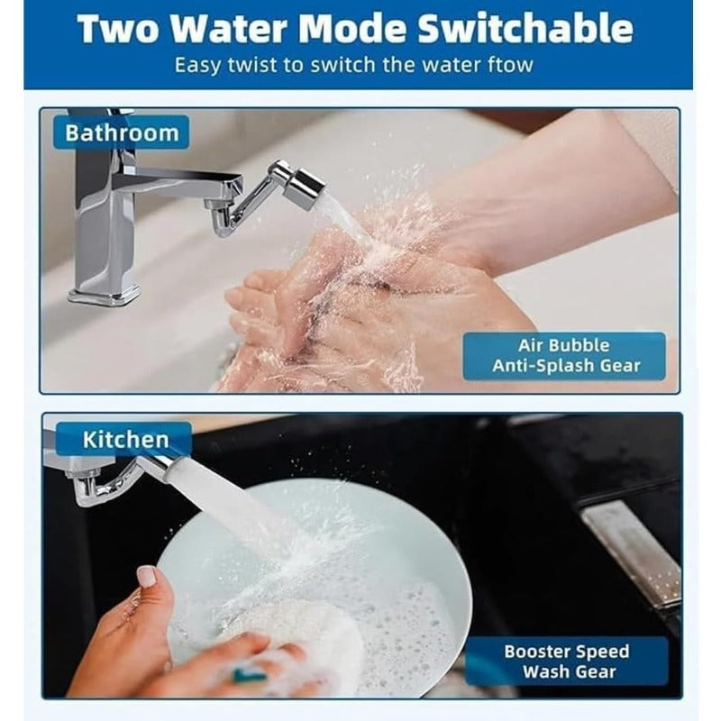 BowLift | AquaTwist 1440° Rotating Faucet Extender
