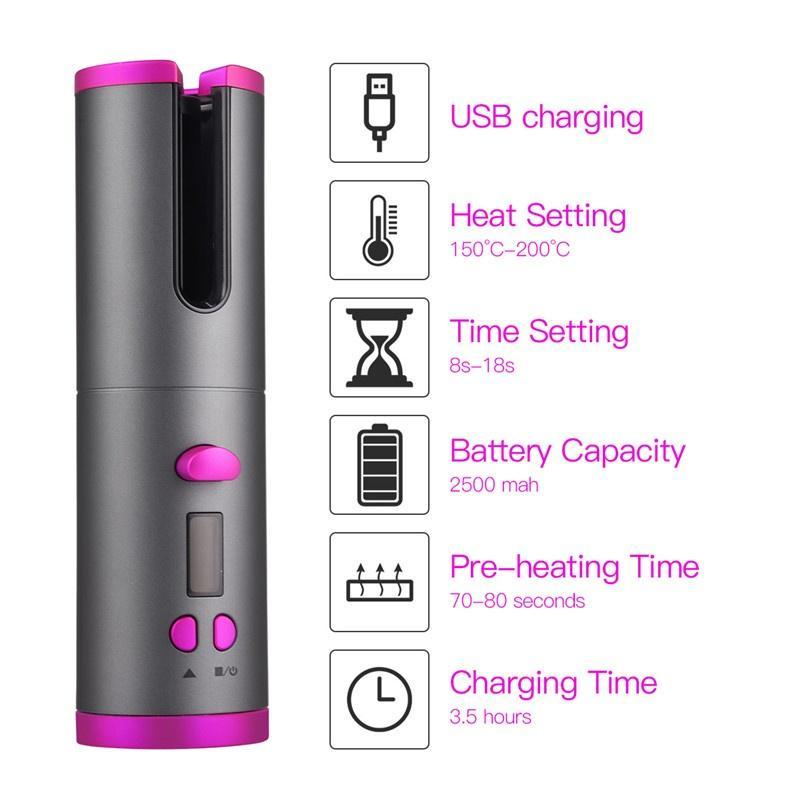 BowLift | Wireless Auto-Rotating Hair Straightener