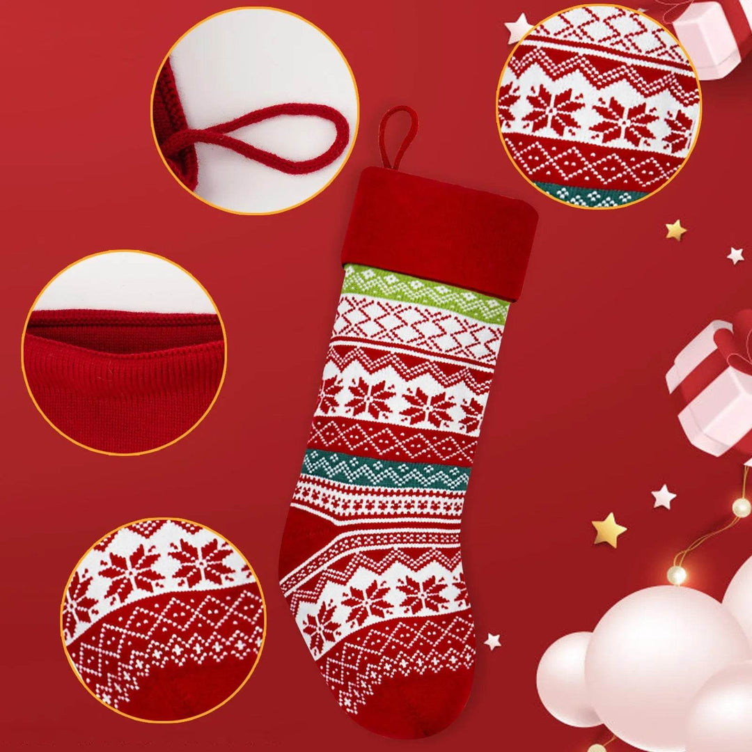 BowLift | Christmas Stockings Candy Knitted Bag Wool